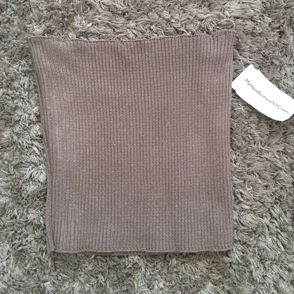Taupe Tube Top